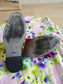 Scotch & Soda leather leopard loafer mules