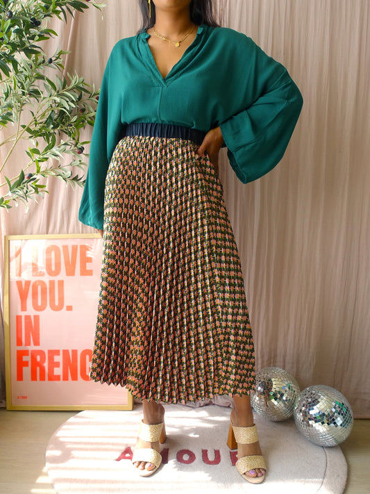Scotch & Soda la nuit midi plissé rok