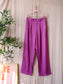 Scotch & Soda high waist wide leg pantalon orchid