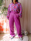 Ydence alyssa rayonmix blouse fuchsia