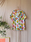 Seafolly ciao bella stamp shirt 100% linnen