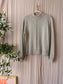 Selected Femme nica high neck knit oatmeal greige