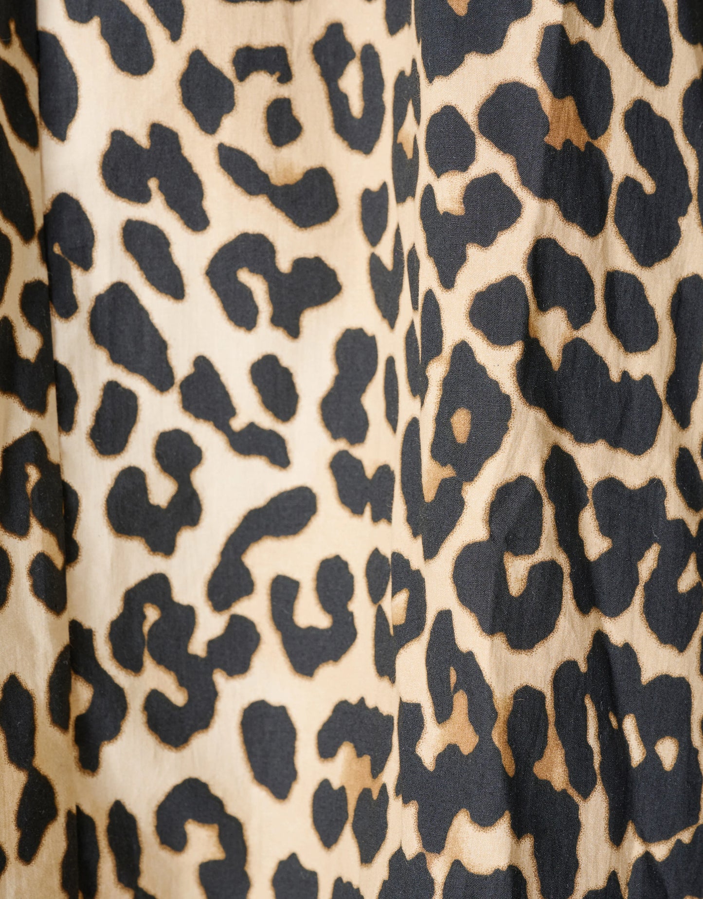 Shoeby leopard poplin cotton a-line jurk