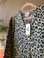 Shoeby leopard poplin cotton a-line jurk