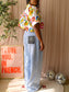 Shoeby x Lonneke Nooteboom wide leg high waist jeans