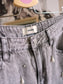 Shoeby embellished straight fit jeans silver grey