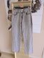 Shoeby embellished straight fit jeans silver grey