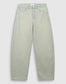 Shoeby baggy barrel fit jeans tinted bleached denim