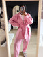Shoeby linnenmix loose fit blazer cherry blossom