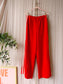 Shoeby stripe wide leg pants scarlet