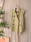 Shoeby trenchcoat gilet beige sand