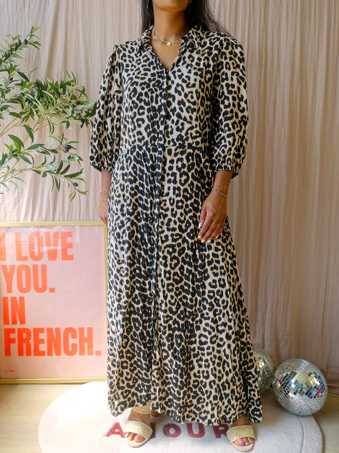 Shoeby the maxi leopard print jurk