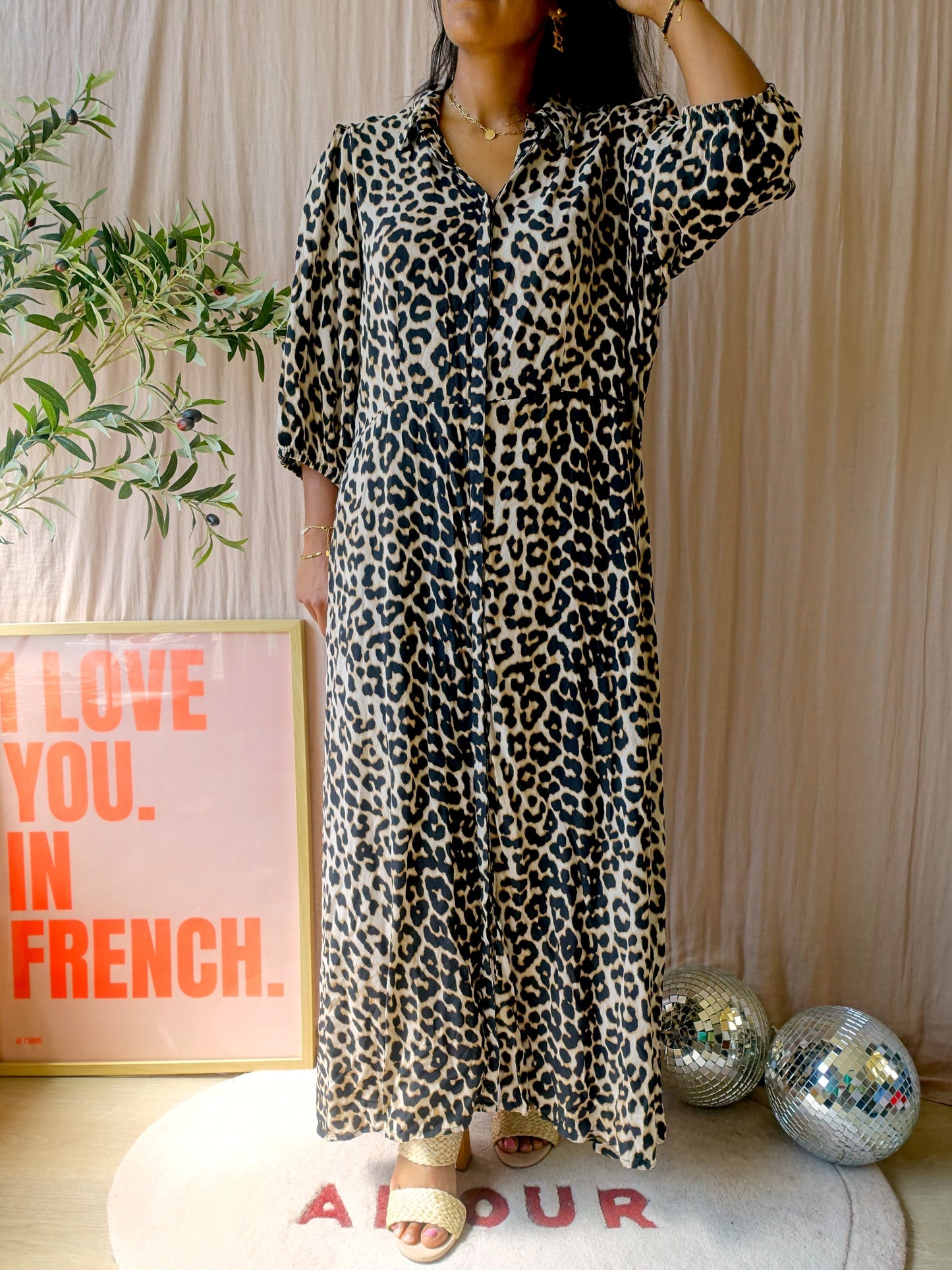 Shoeby the maxi leopard print jurk
