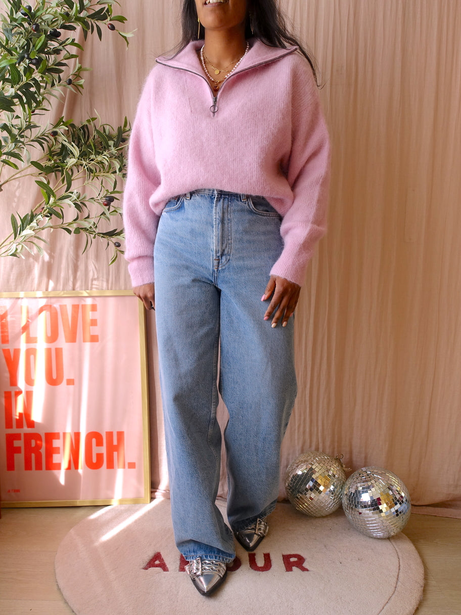 Sissy-Boy alpacamix palmar knit cherry blossom