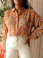 Sissy-Boy sherrie bohemian blouse caramel