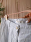 Sissy-Boy oragnic cotton striped wide leg jeans