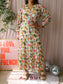 Sissy-Boy botanical print viscose maxi jurk