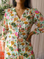Sissy-Boy botanical print viscose maxi jurk