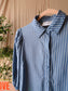 Sisters Point striped denim look blouse