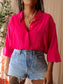 Someday oversized shirt french fuchsia