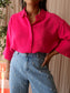 Someday oversized shirt french fuchsia