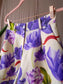 Meltea floral print shorts creme / lila