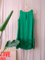 Steps straight fit cocktail jurk classic green