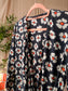 Stieglitz viscose wrap over daisy jurk