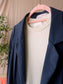 Studio Anneloes travel quality long blazer midnight blue