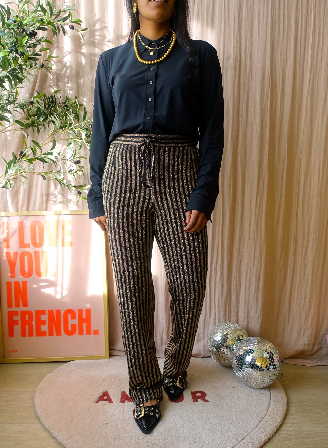 Studio Anneloes travel quality blouse zwart