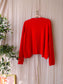 Studio Anneloes fine knitted cardigan scarlet