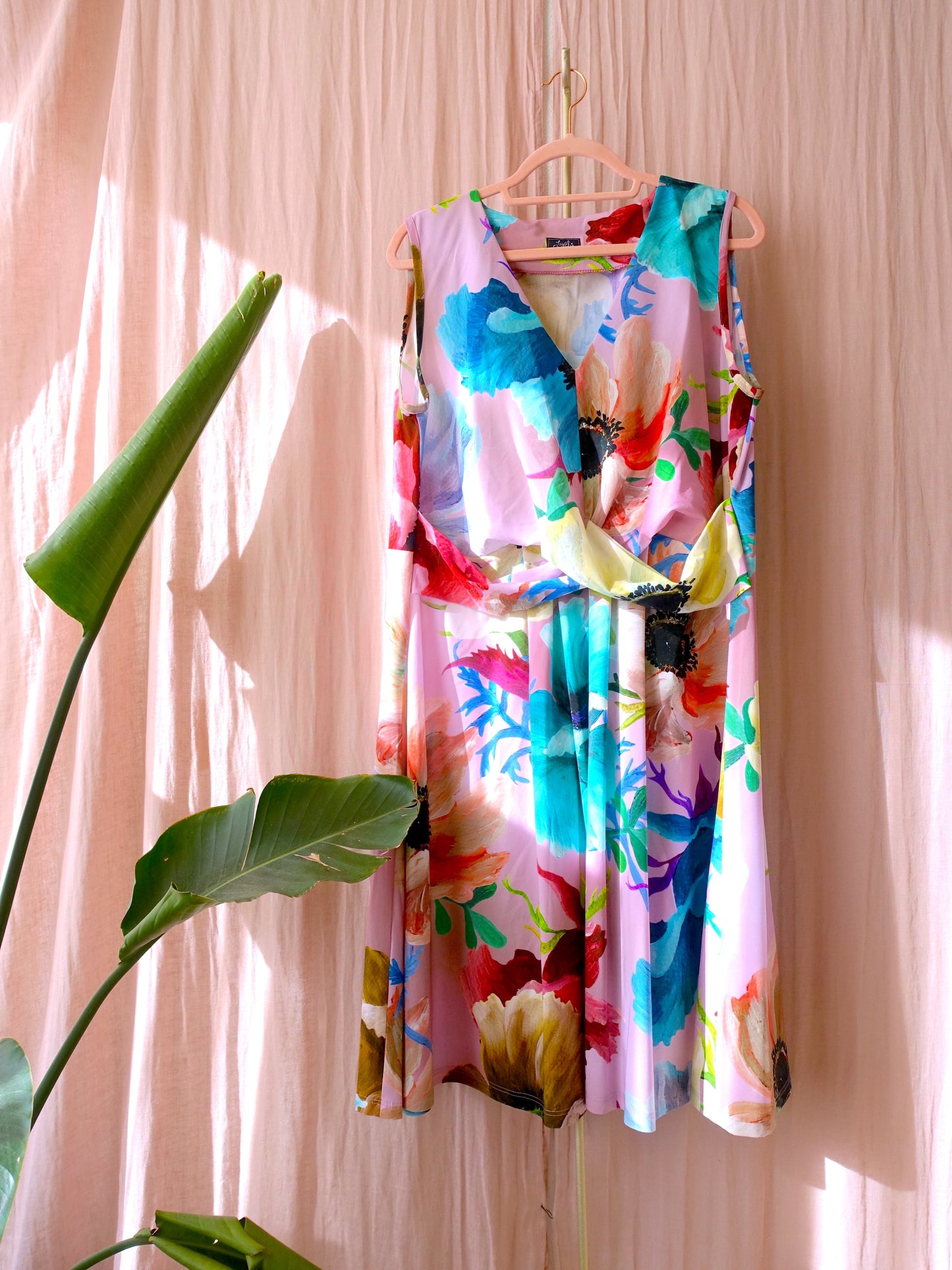 Lovely Dress Saskia travelstof jurk flowerbomb