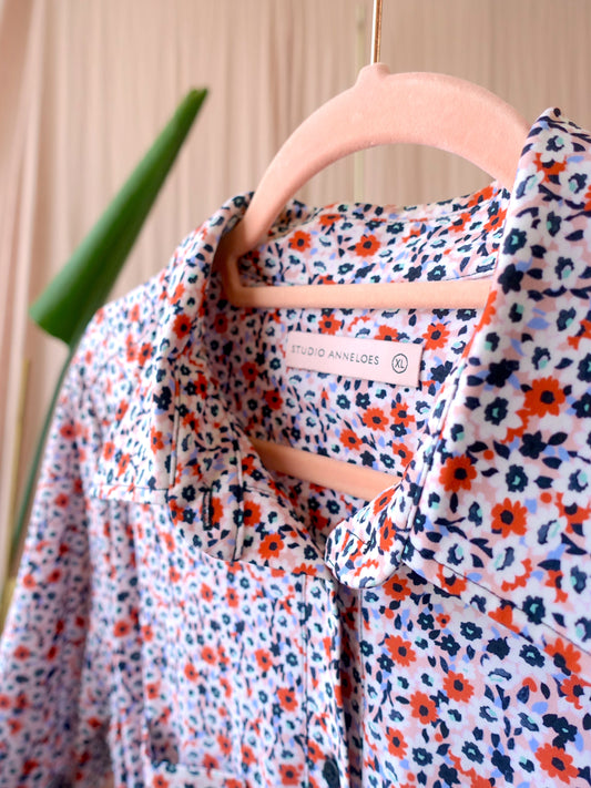 Studio Anneloes a-line travelstof jurk lilac hint