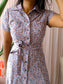 Studio Anneloes a-line travelstof jurk lilac hint