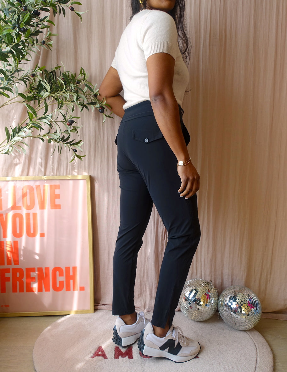 Studio Anneloes startup travel quality pants zwart