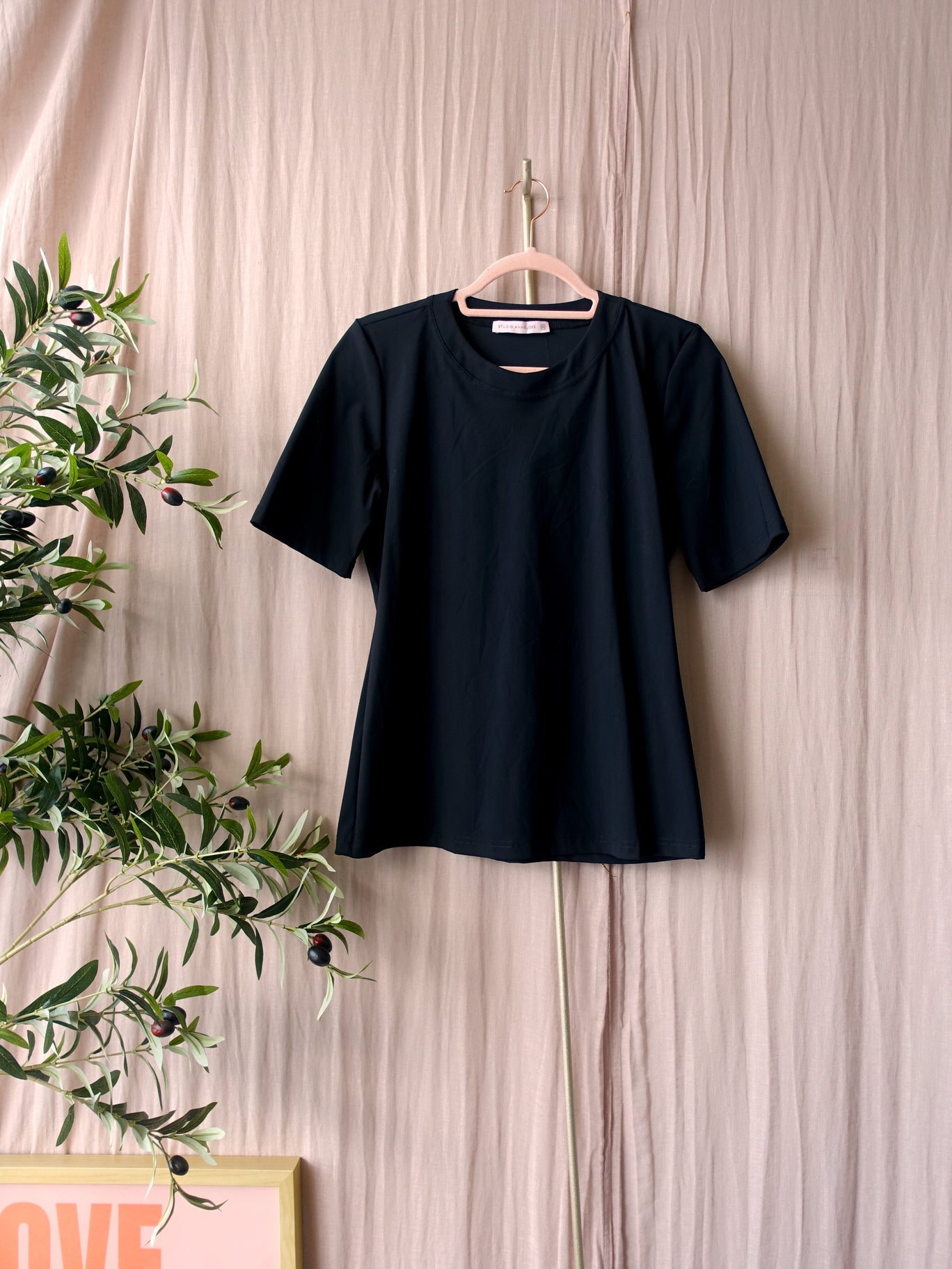 Studio Anneloes travel quality tee zwart