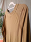 Studio Anneloes viscose knit met pofmouwen camel