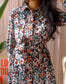 Studio Anneloes travel quality dot print midi jurk