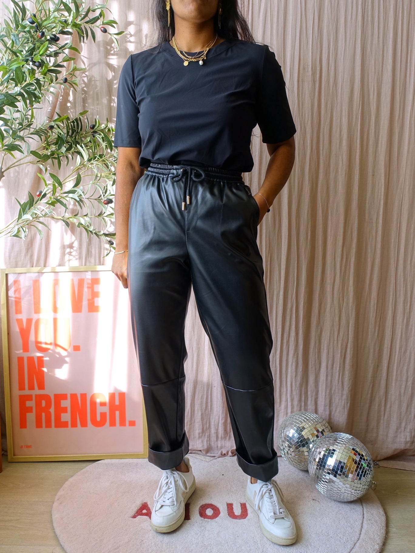 Studio Anneloes travel quality tee zwart