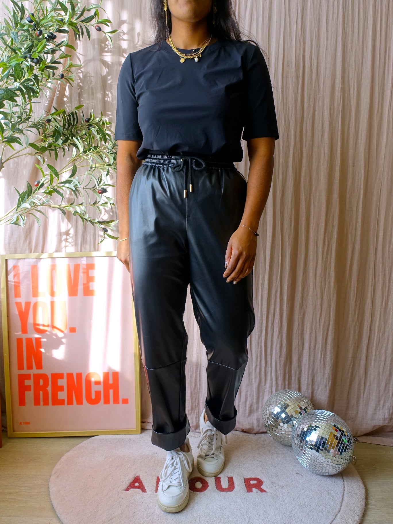 Studio Anneloes travel quality tee zwart