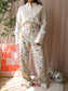 Josh V penelope peony flower bohemian pants nude
