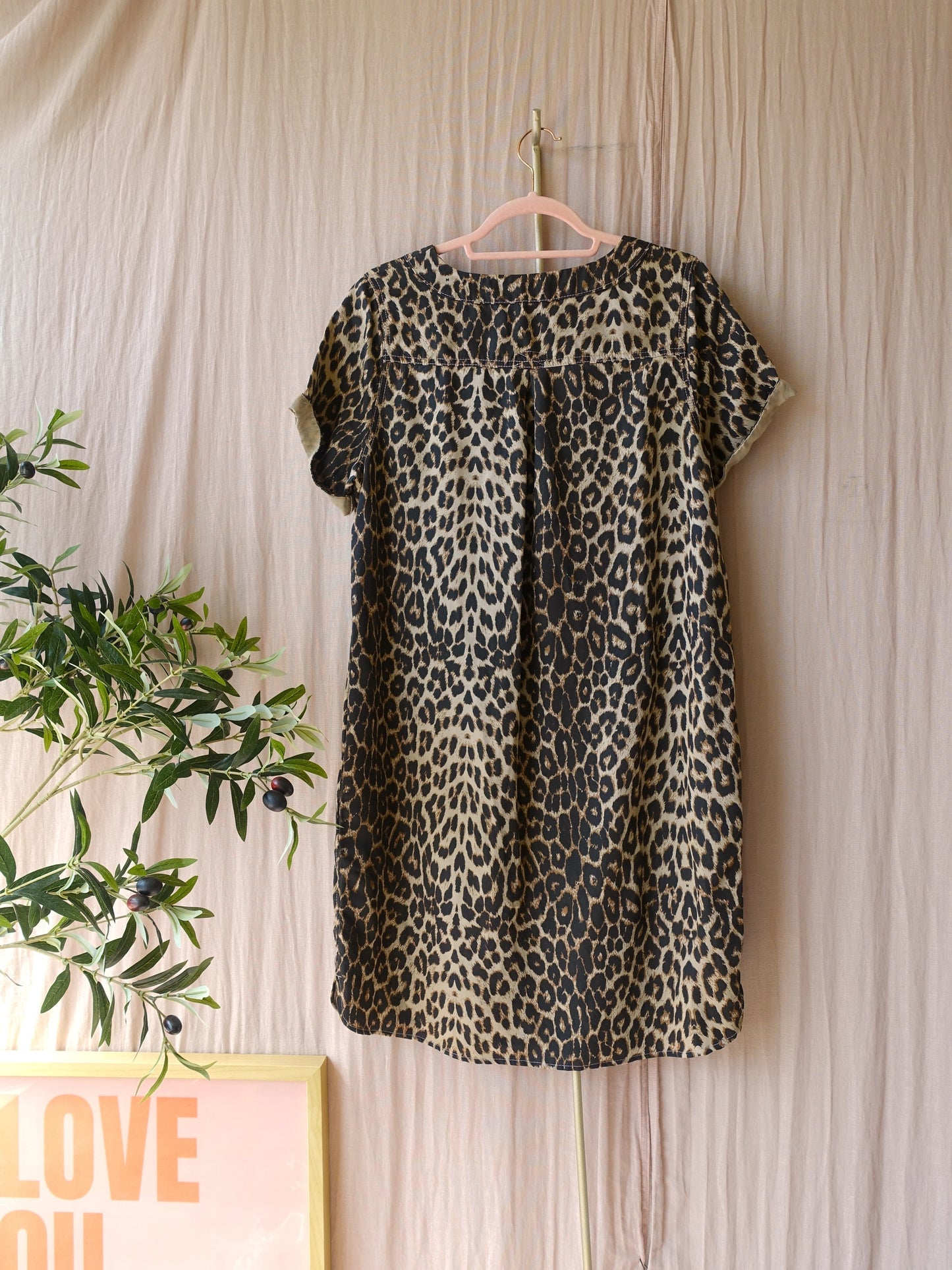 Summum Woman cotton leopard jurk