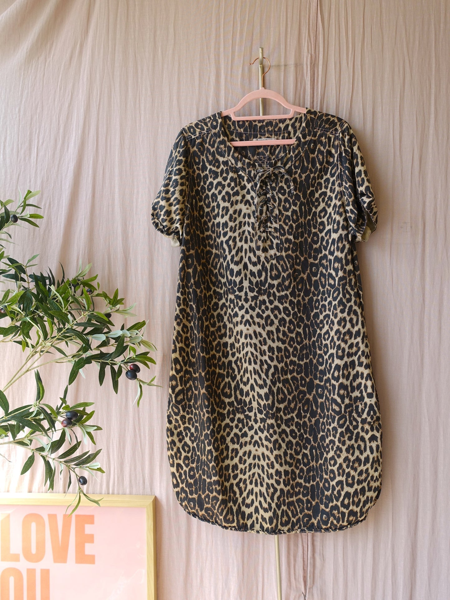 Summum Woman cotton leopard jurk