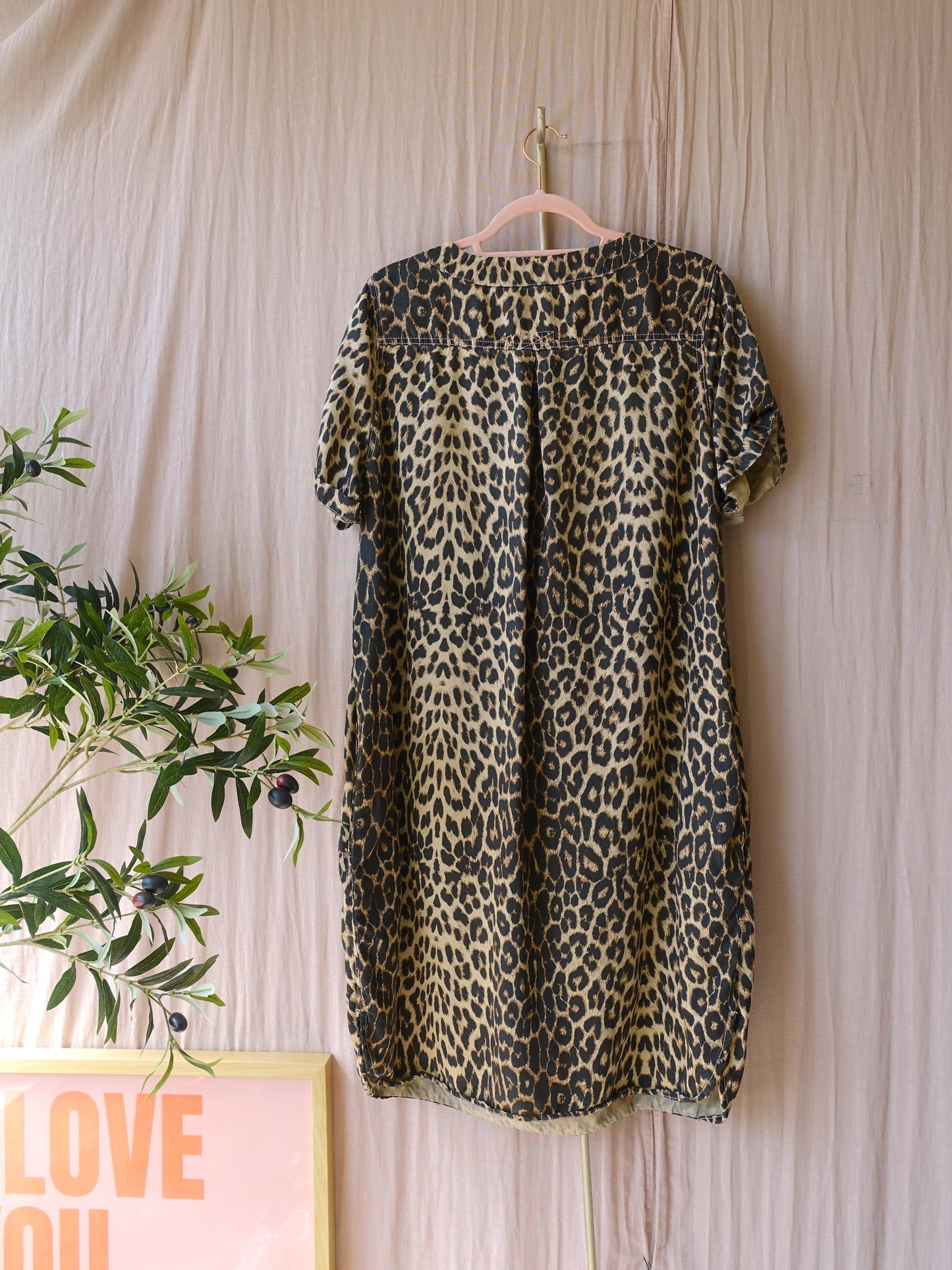 Summum Woman cotton leopard jurk