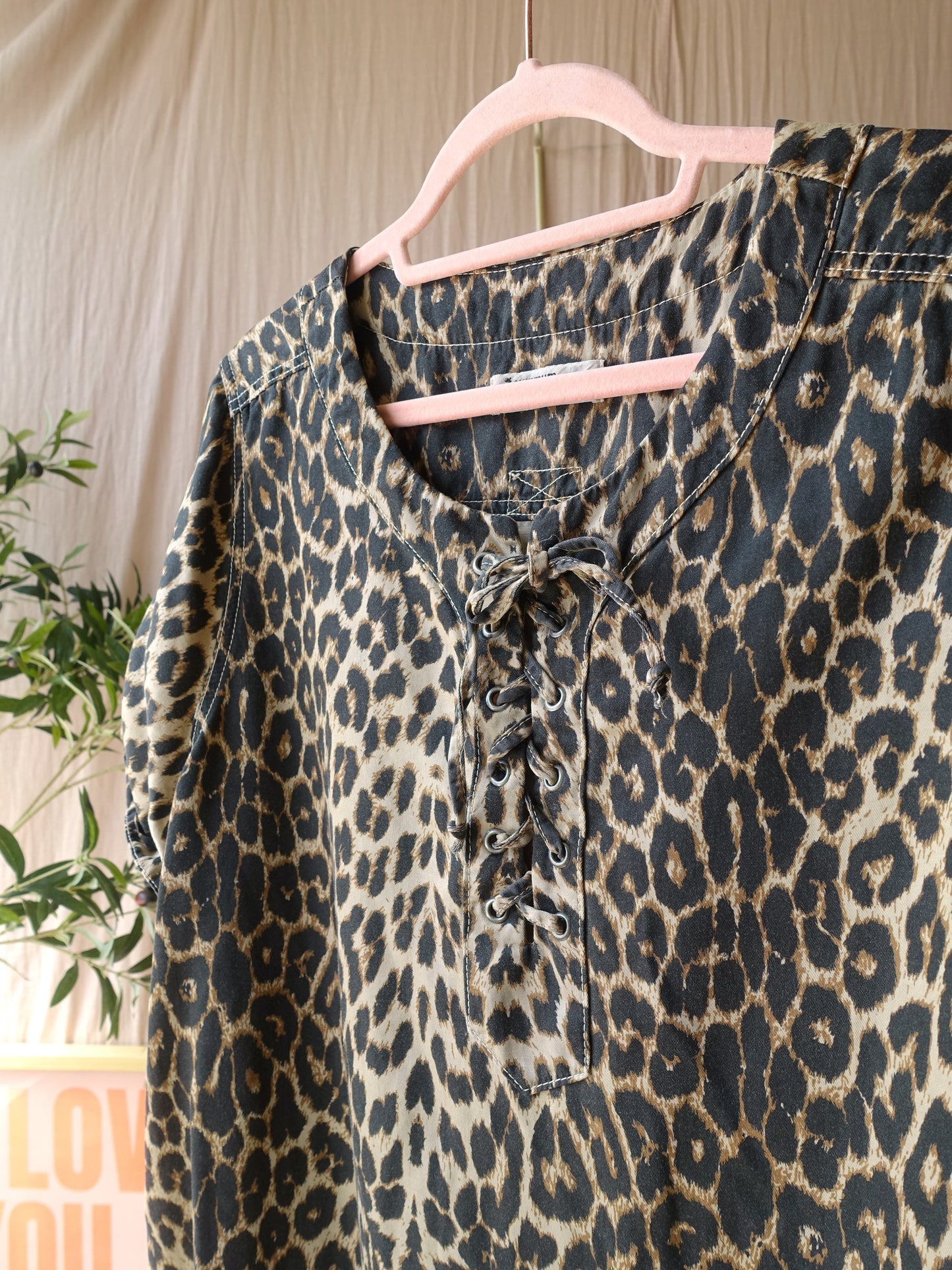 Summum Woman cotton leopard jurk