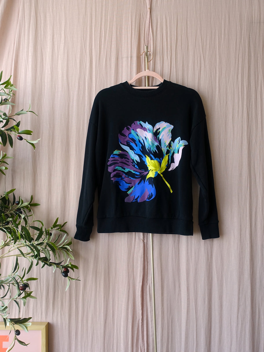 Ted Baker embroidered big flower sweater