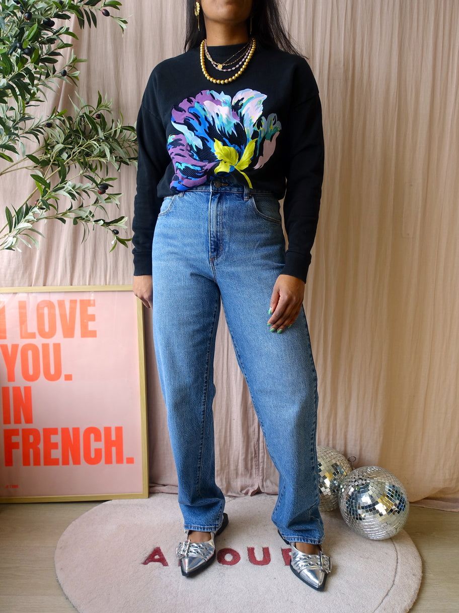 Ted Baker embroidered big flower sweater