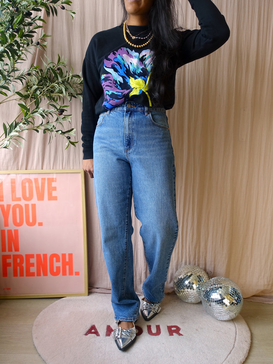 Ted Baker embroidered big flower sweater
