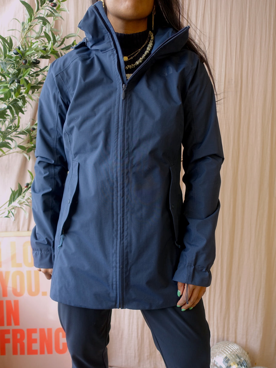 The North Face Brownwood Triclimate jacket midnight blue