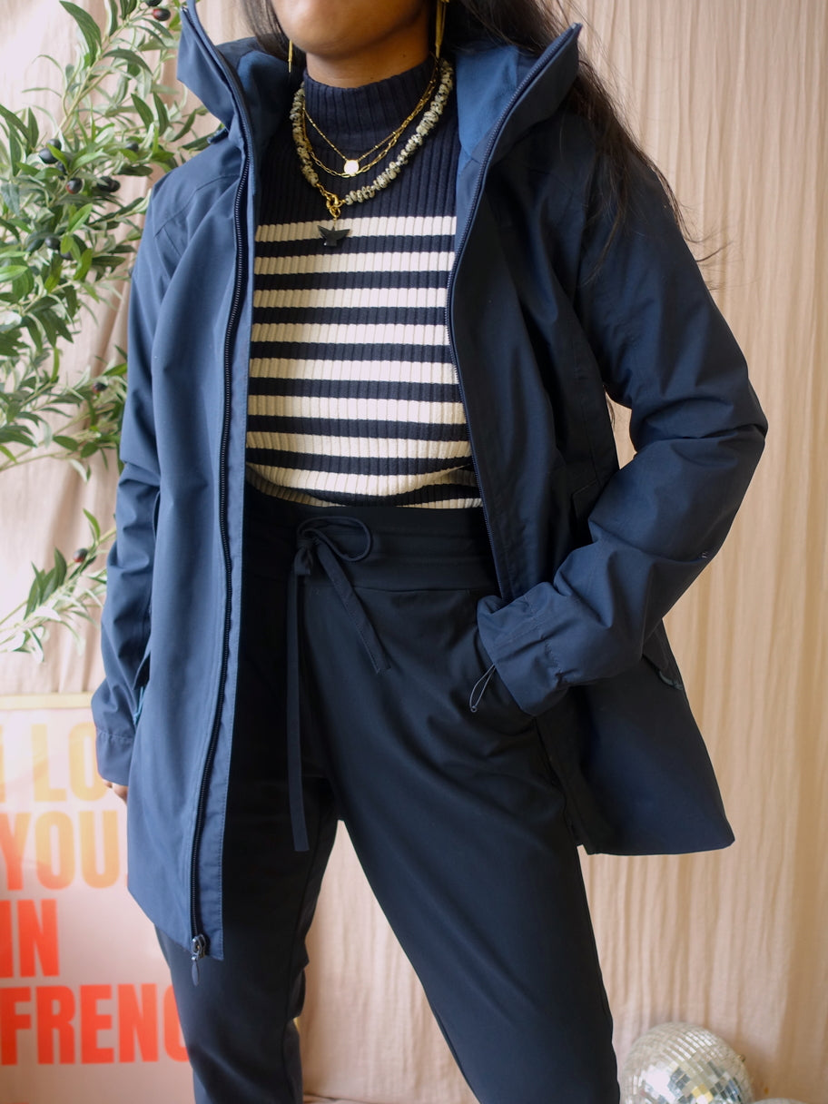 The North Face Brownwood Triclimate jacket midnight blue